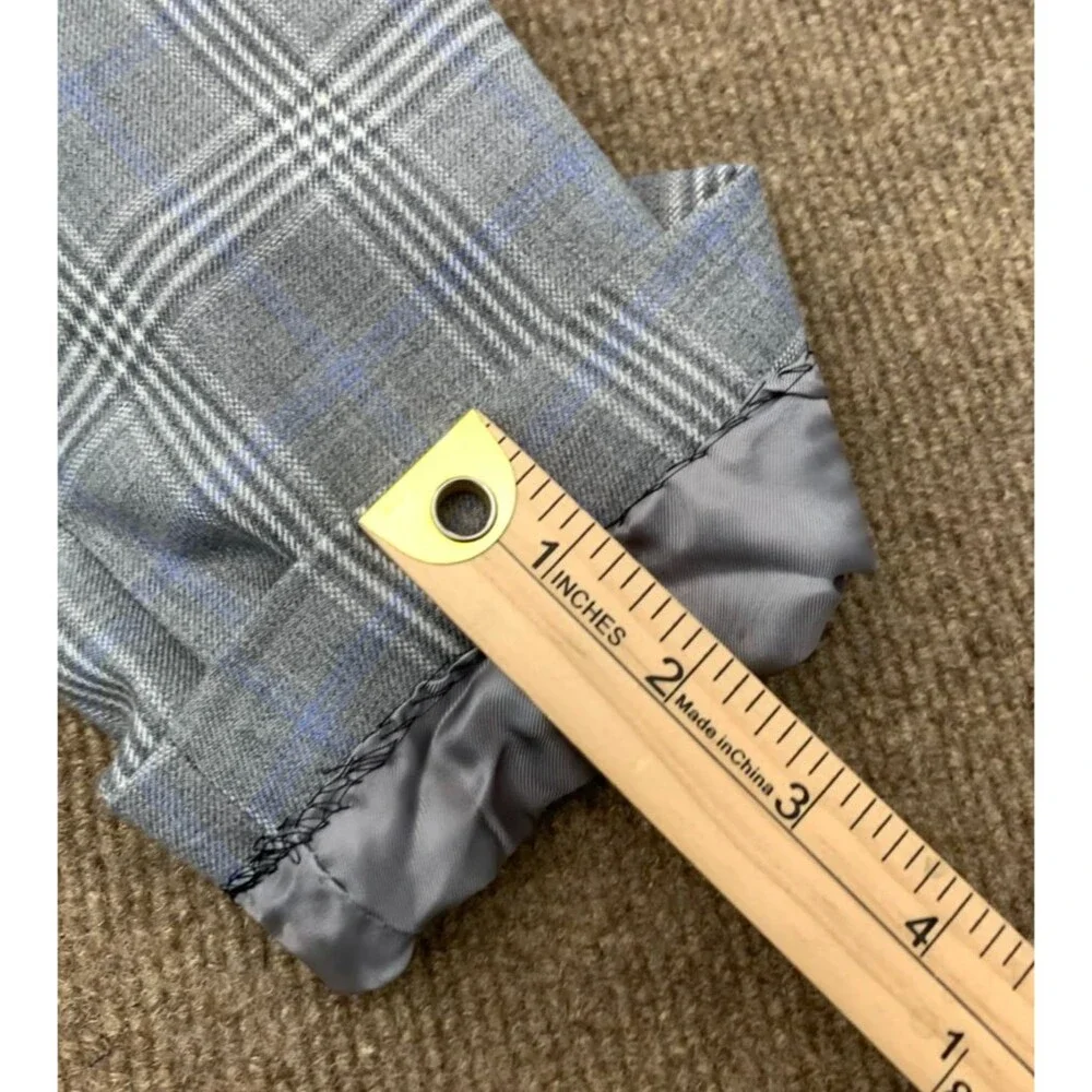 Brooks Brothers Blazer Mens 40S Fitzgerald Wool Plaid Check Jacket Sportcoat